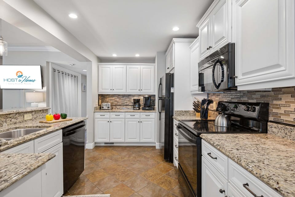 Coffee nook equipped with Drip and Keurig coffee makers to start your morning right