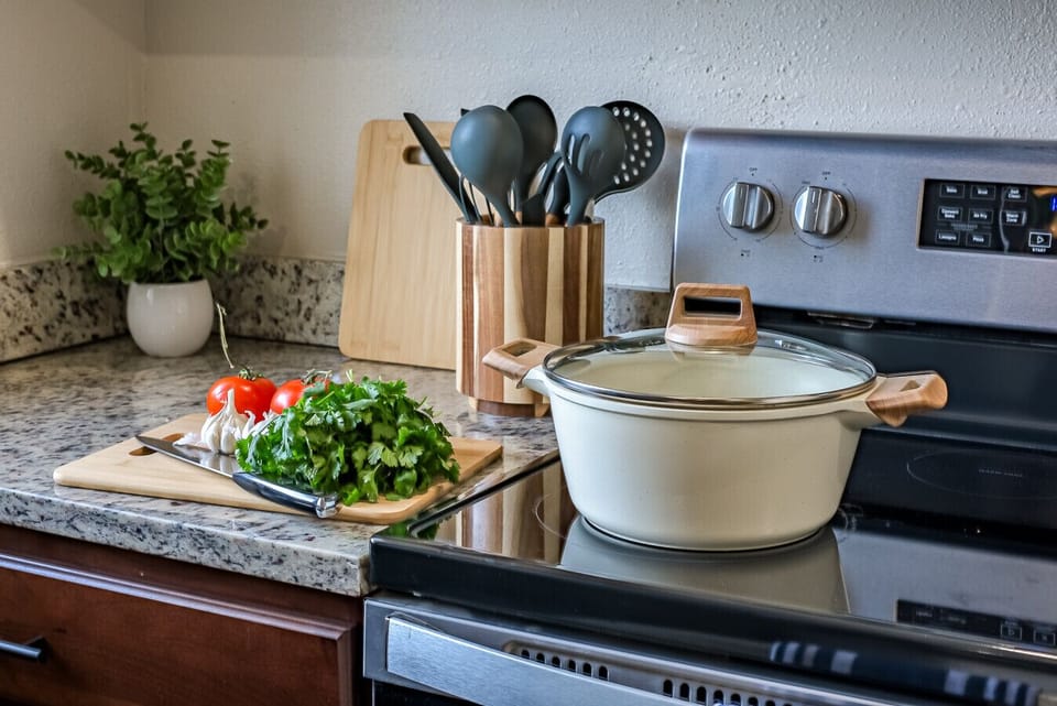 Kitchen: The ultimate stage for the home chef to entertain and create in style.