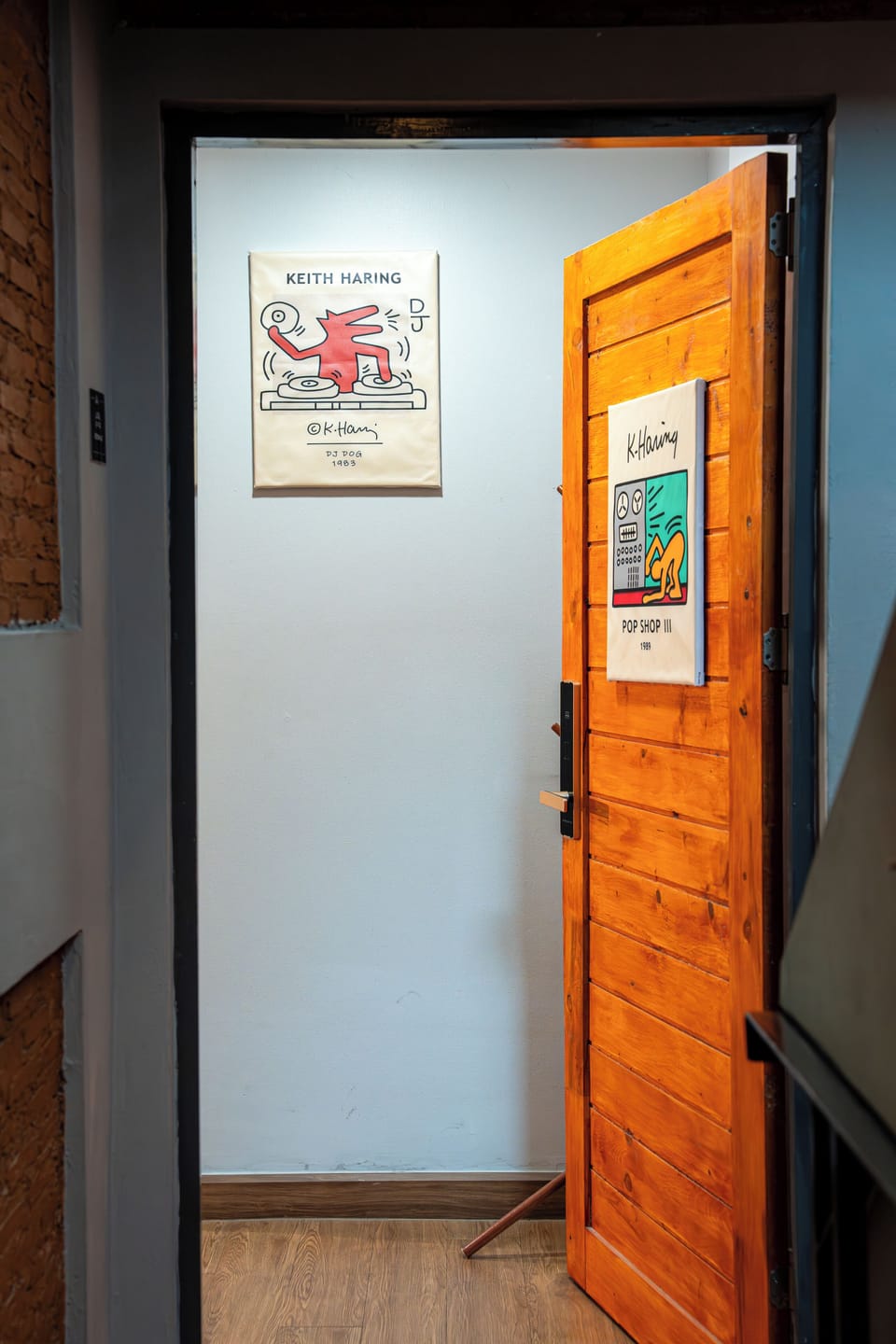 Kith Haring Room Bold Lines Big Energy | Free WiFi, bed sheets
