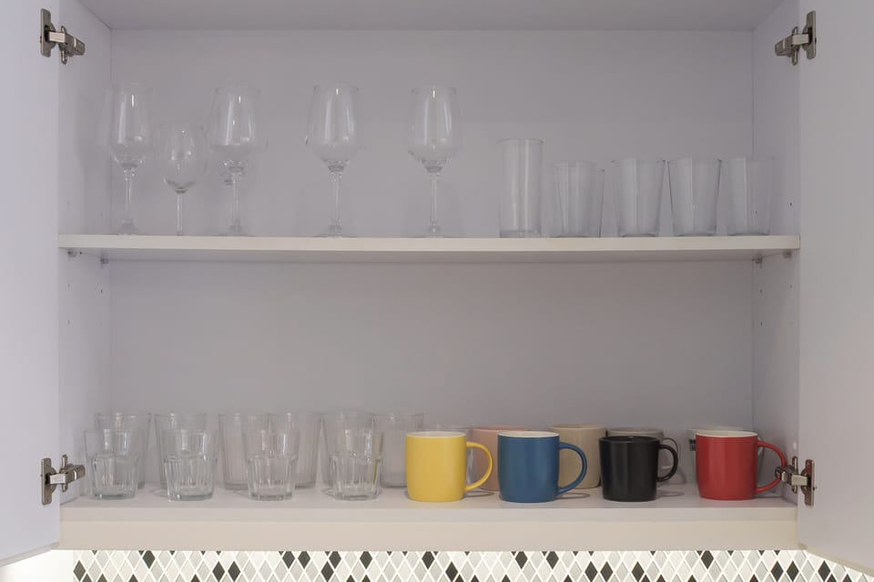 Apartment, Balcony, City View | Private kitchen | Electric kettle