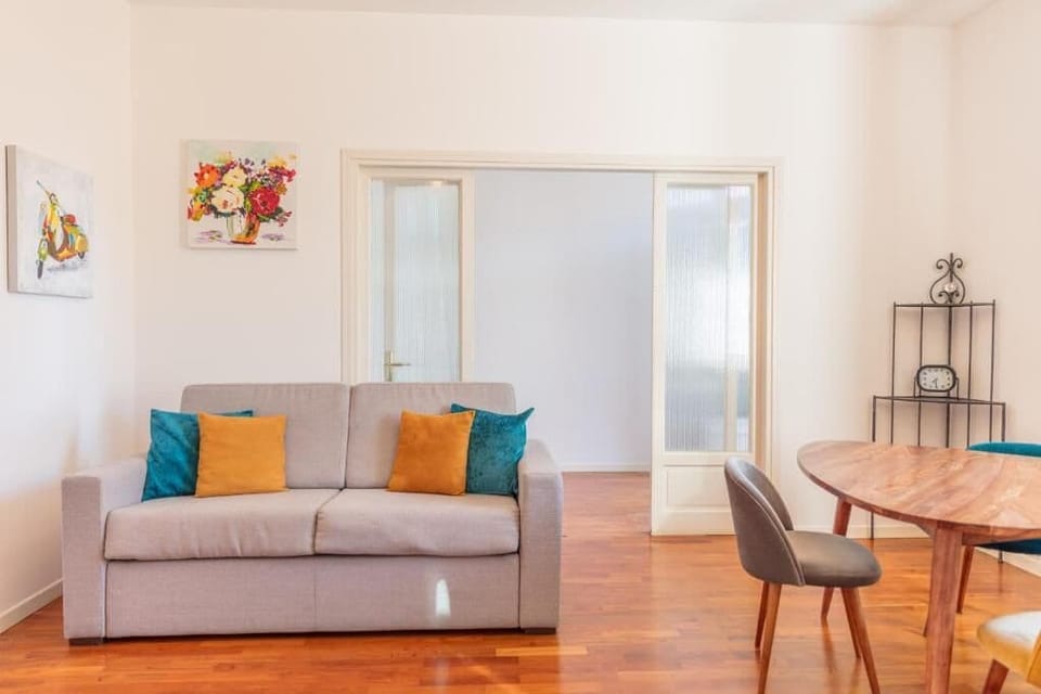 Superior Apartment, City View | Living area | Flat-screen TV