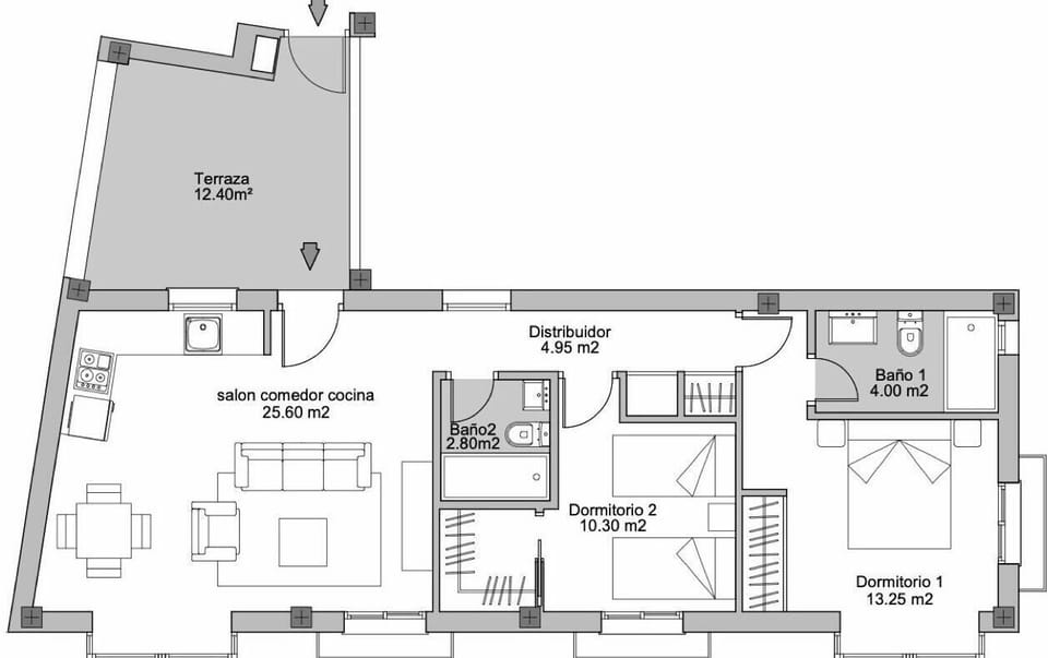Premium Apartment, Ensuite | View from property