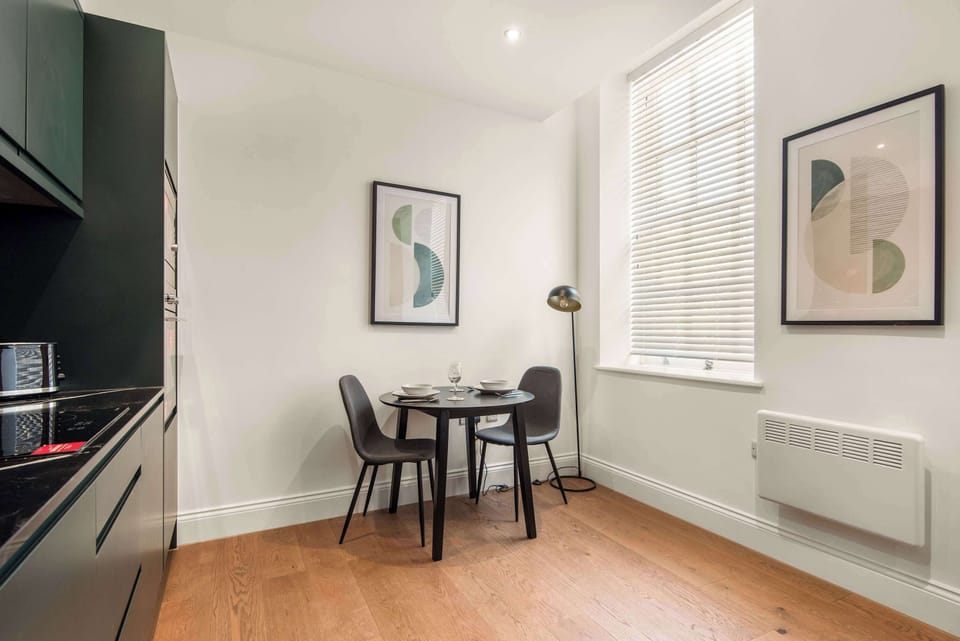 Fully Equipped Kitchen and Dining Area