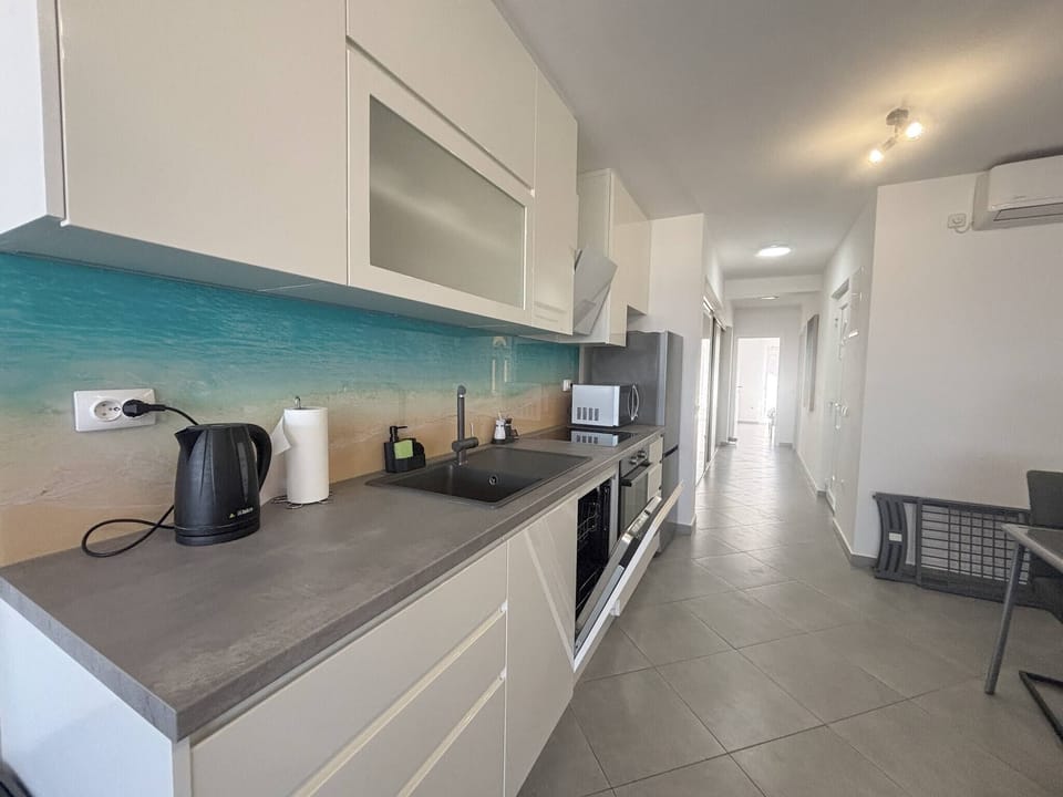 Apartment, 1 Bedroom, Balcony | Private kitchen
