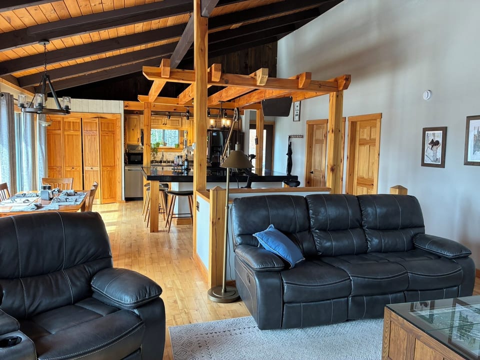 open concept - view from living room