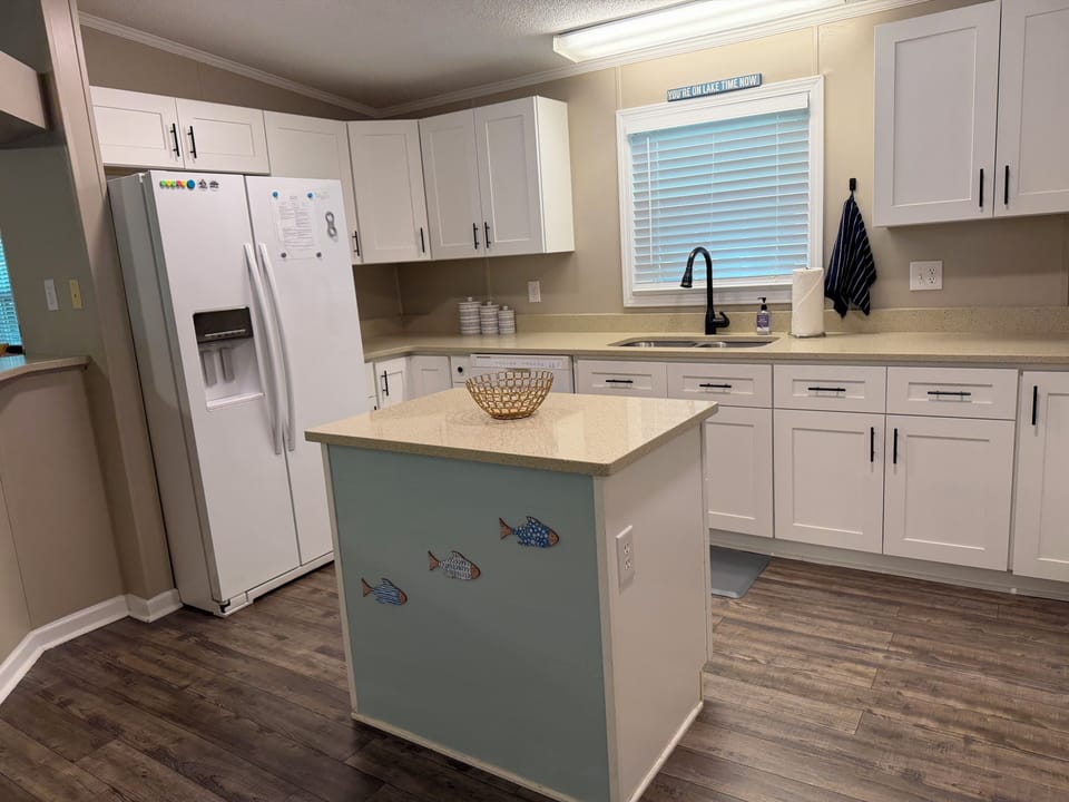 Fully stocked kitchen perfect for cooking meals and making memories