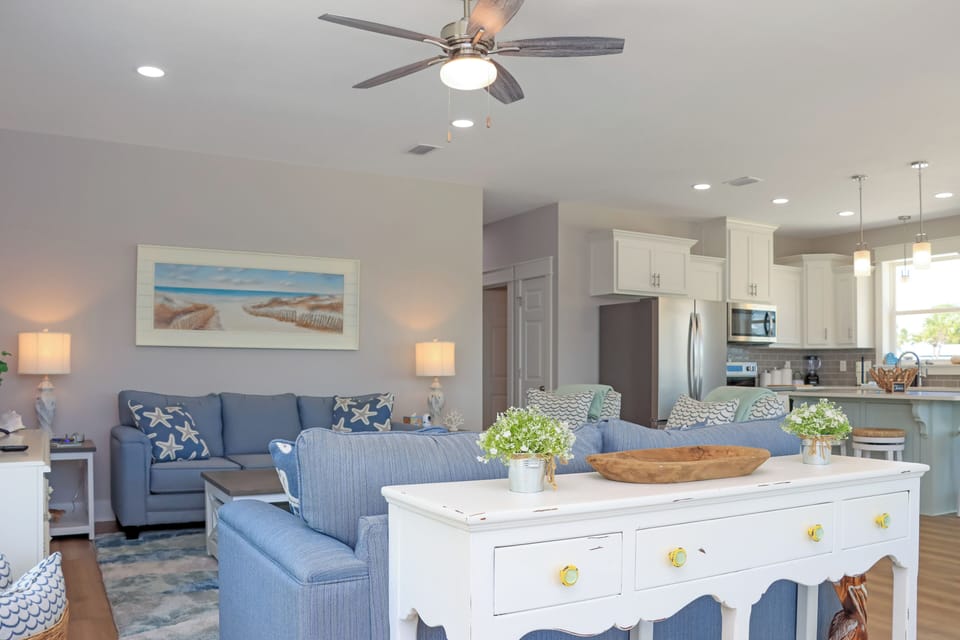 Living Room and Kitchen