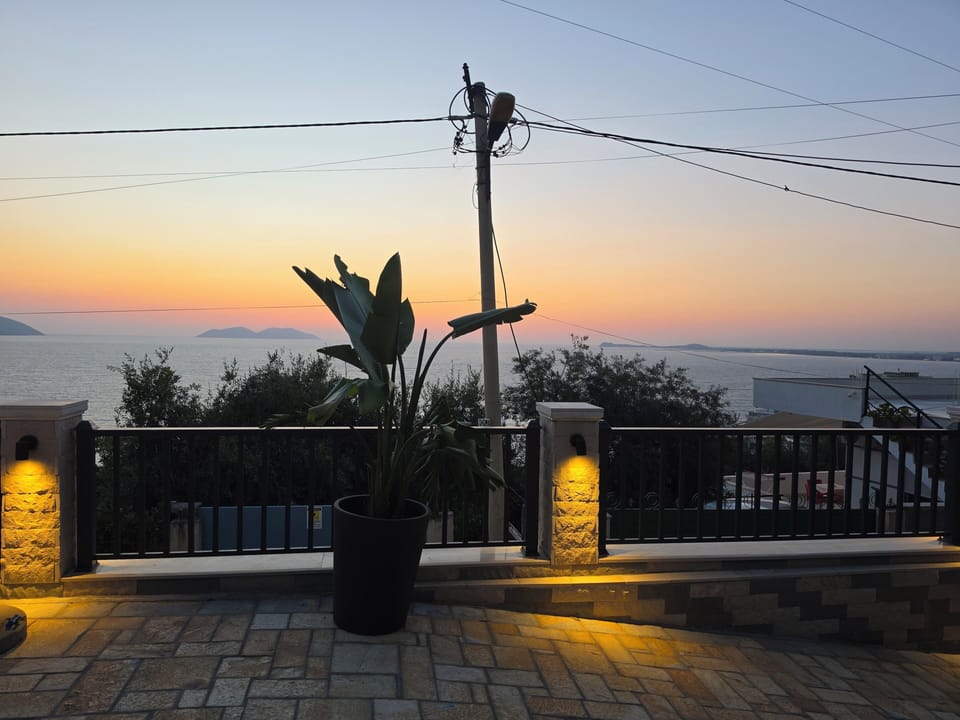 Front of property - evening/night