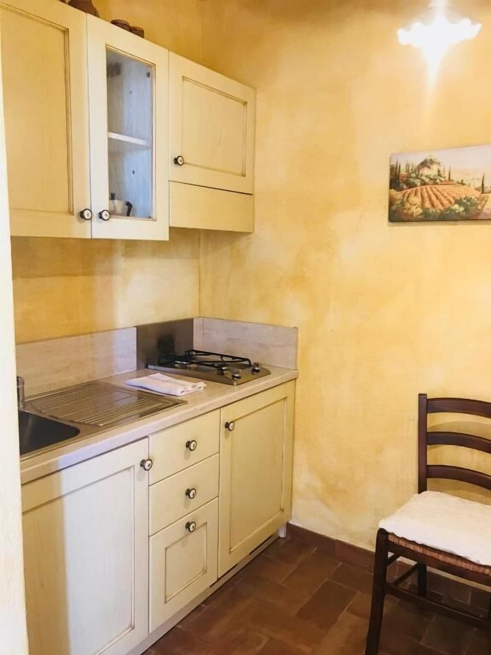 Studio, Patio, Garden View | Private kitchen | Highchair