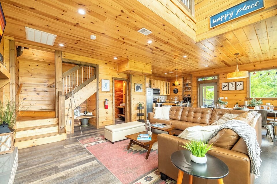 Fancy Views' cozy living area