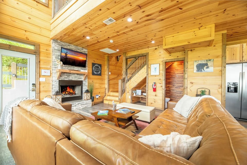 Fancy Views' cozy living area