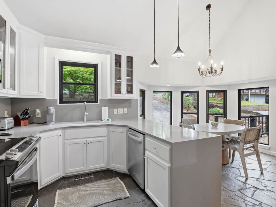 Kitchen and Seating