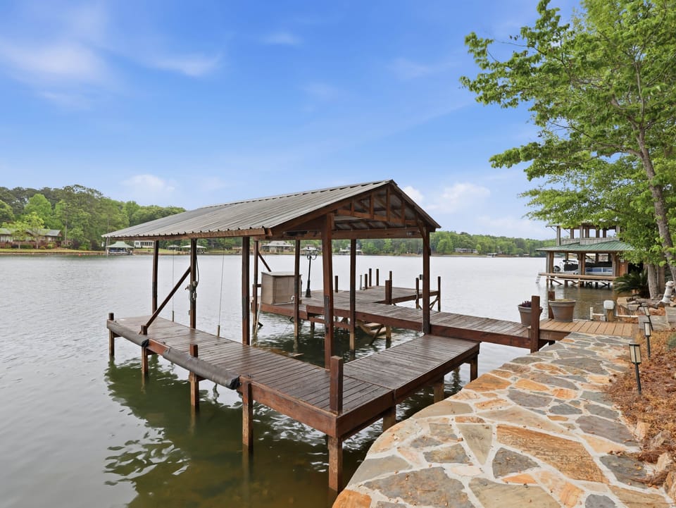 Dock/ pics taken during drought and lower water levels