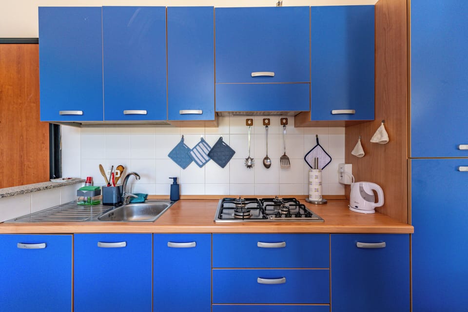 Apartment, Balcony | Private kitchen