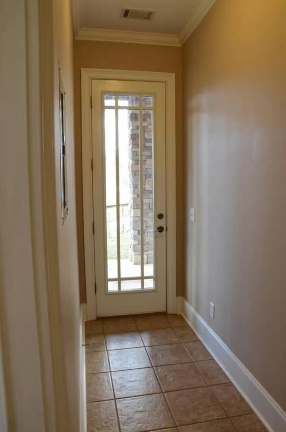 Hallway on ground level.