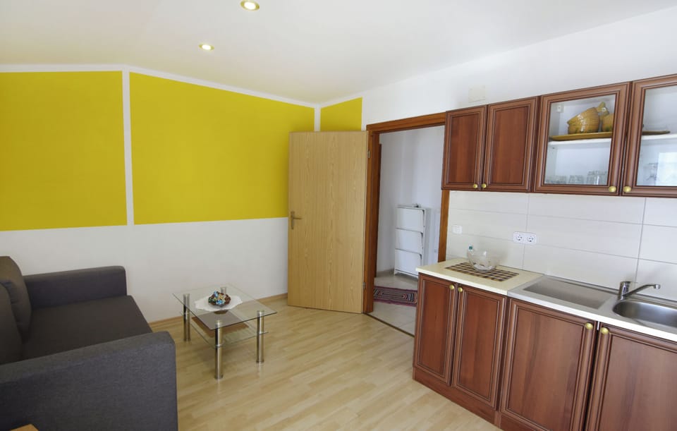 Apartment, 1 Bedroom, Terrace, Ocean View | Living room