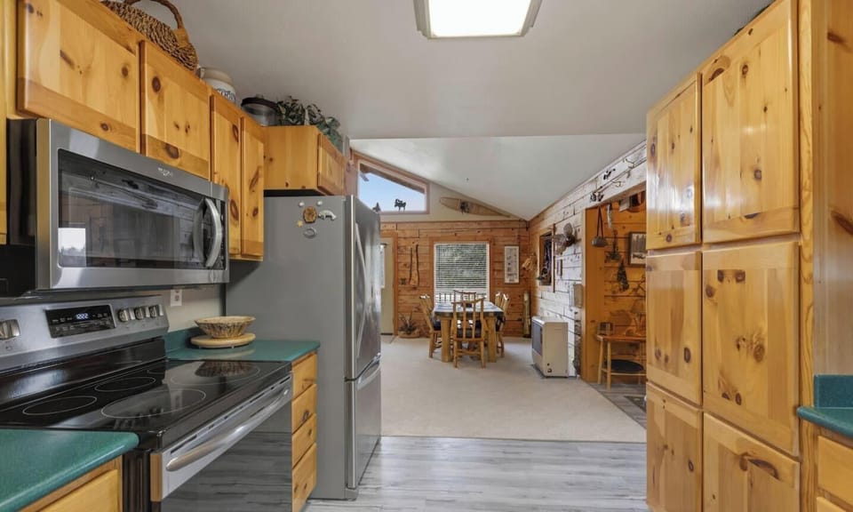 Another view of fully equipped kitchen.