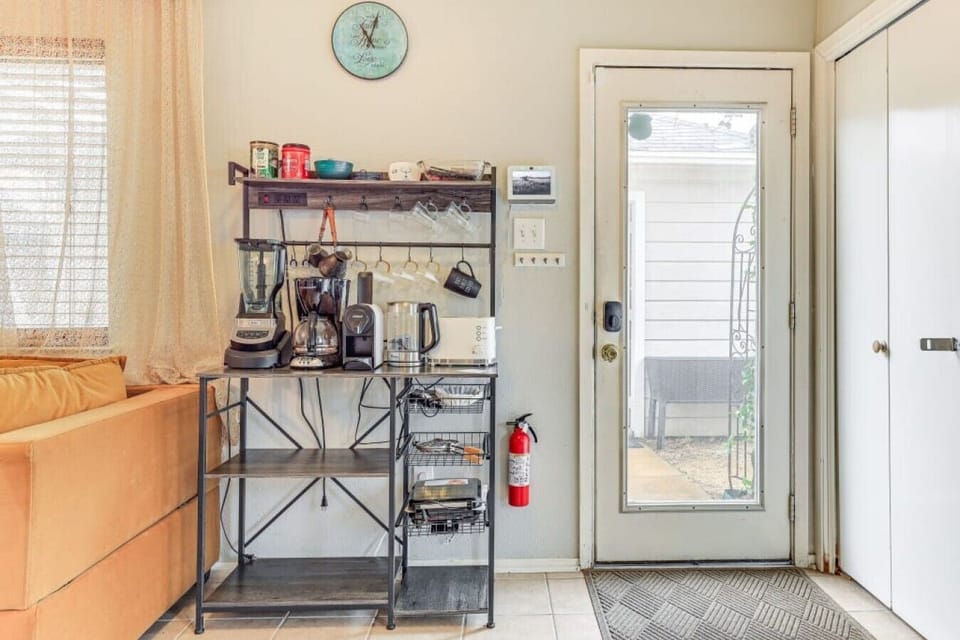 Coffee Station | Beverage Maker | Glassware Storage & Door Access