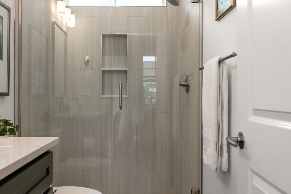 Primary Rear Upstairs Bathroom
