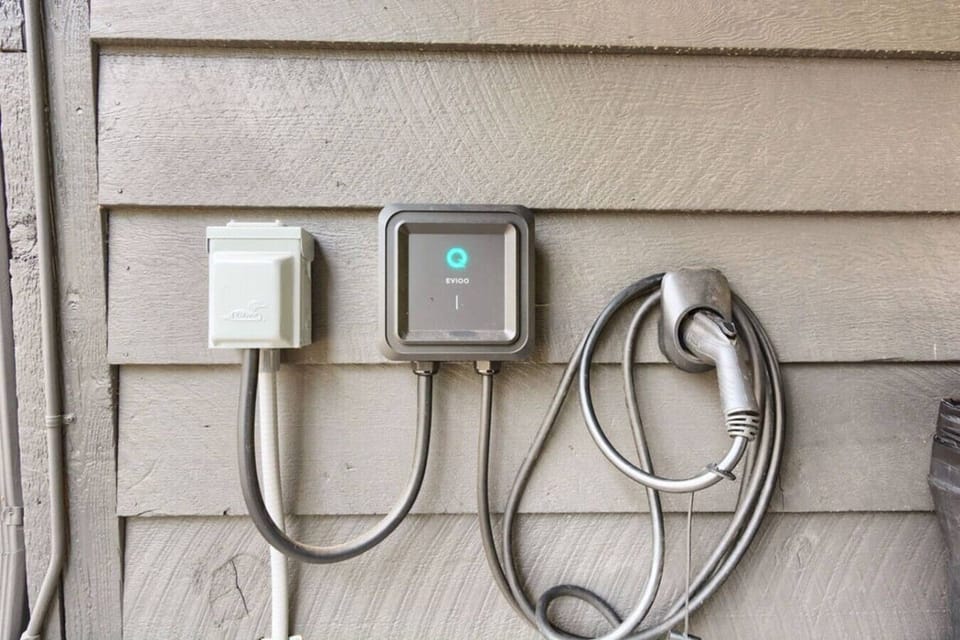 EV charging available for guest use