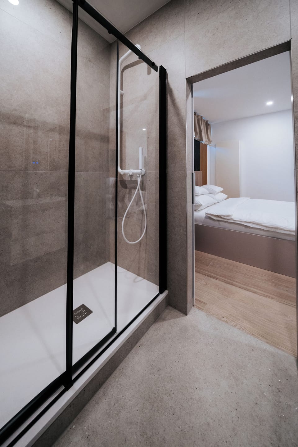 Deluxe Double Room, Courtyard View | Bathroom | Shower, hair dryer, towels, soap