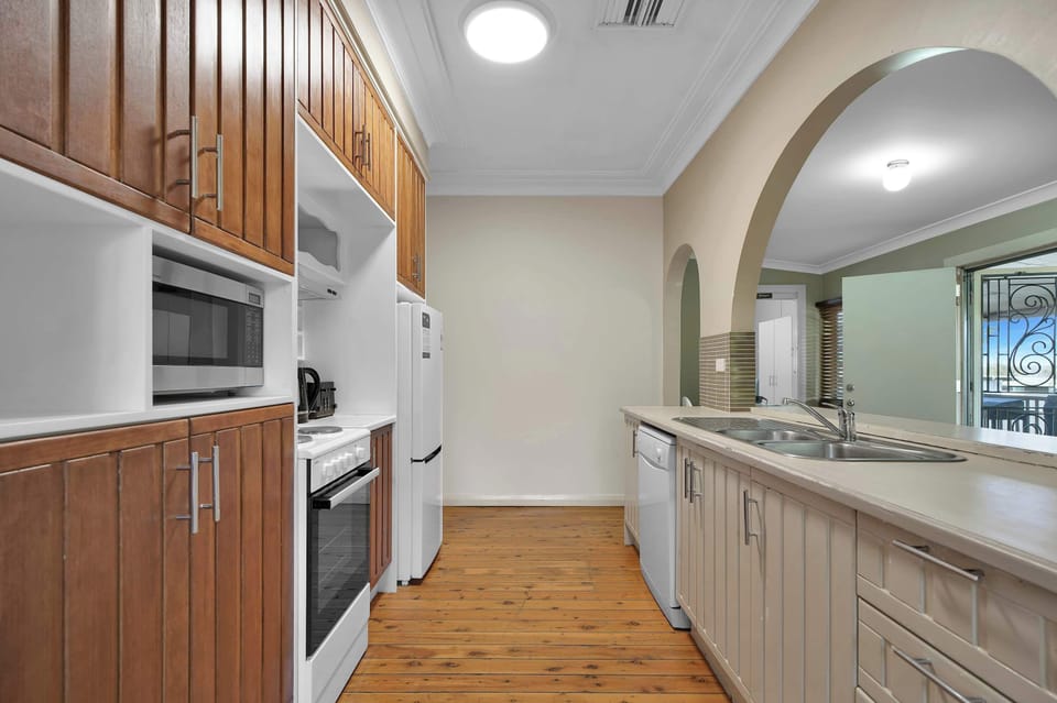 Kitchen + Coffee Pod Machine