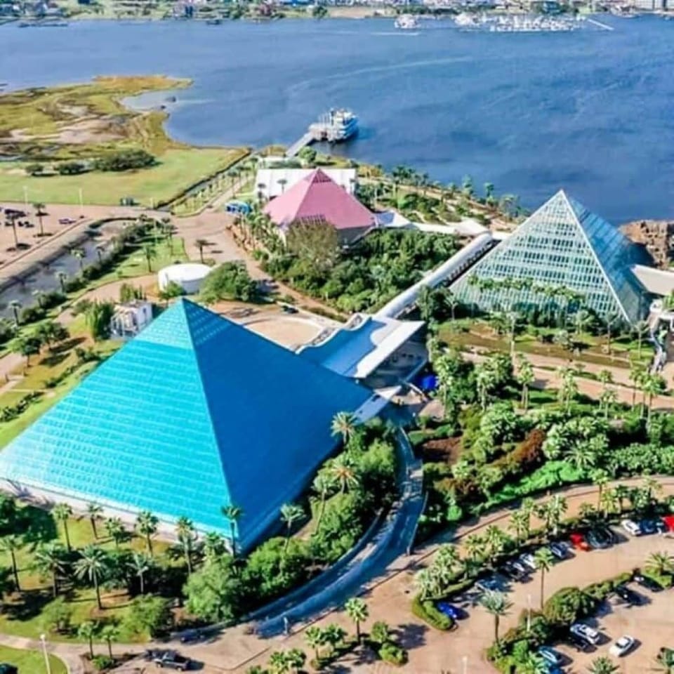Just a 15-minute drive away, Moody Gardens offers family-friendly attractions, including aquariums, rainforest pyramids, and more—perfect for a day of exploration on the island.