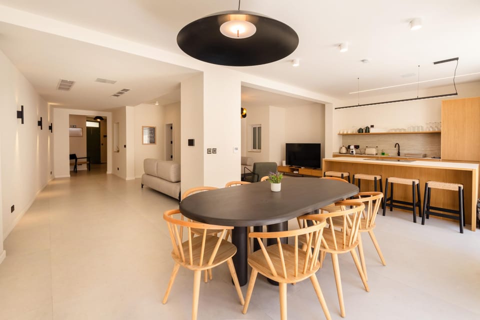 Living and dining room