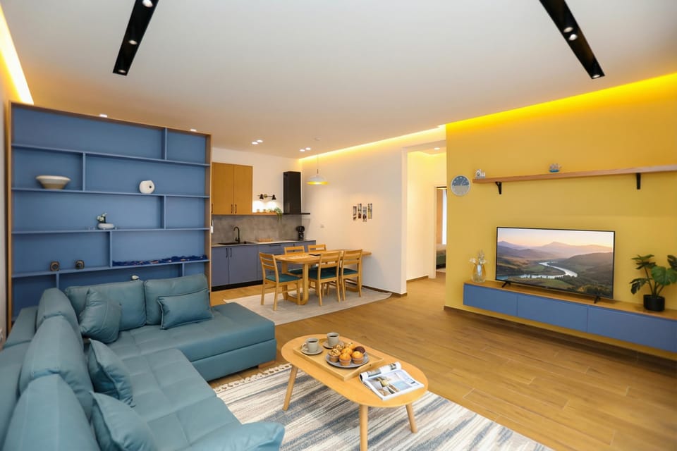 Living and dining room
