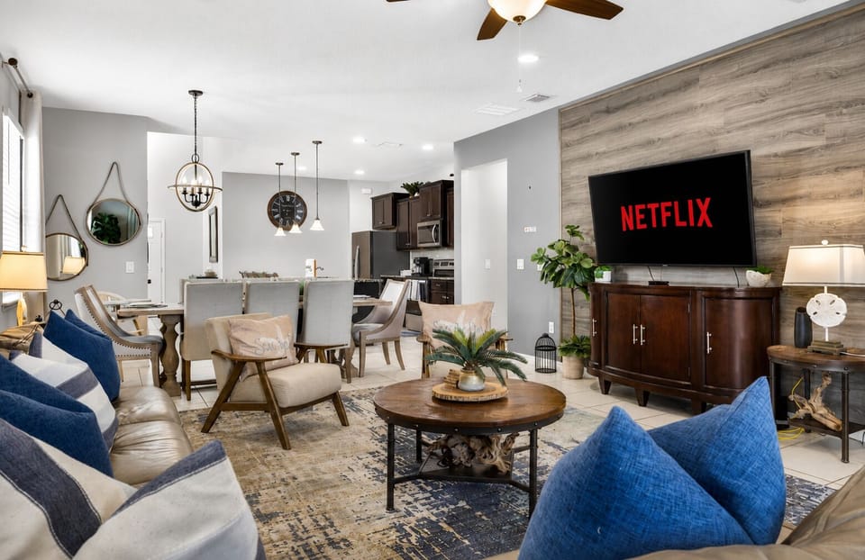 Open concept living room