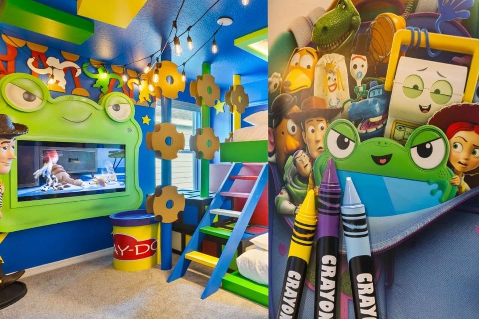 Toy Story-Themed Bedroom