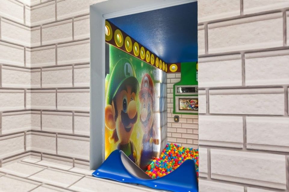 Mario Bros-Themed Bedroom