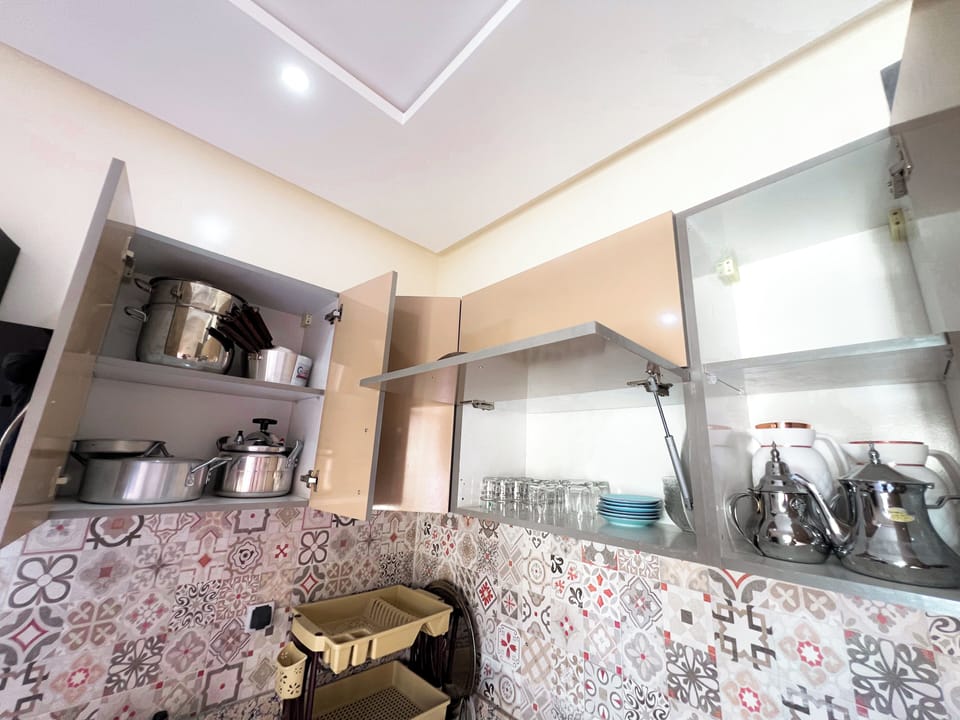 Comfort Apartment, Mountain View | Private kitchen