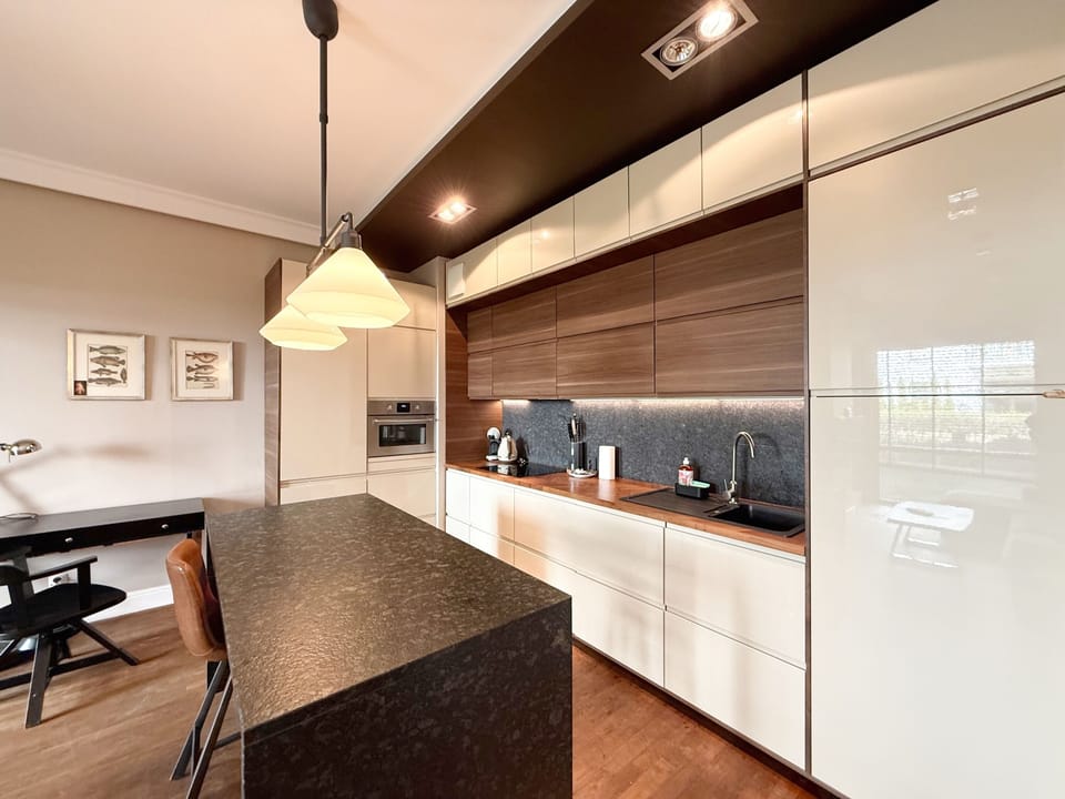 Classic Apartment, Courtyard View | Private kitchen | Full-size fridge, oven, stovetop, dishwasher
