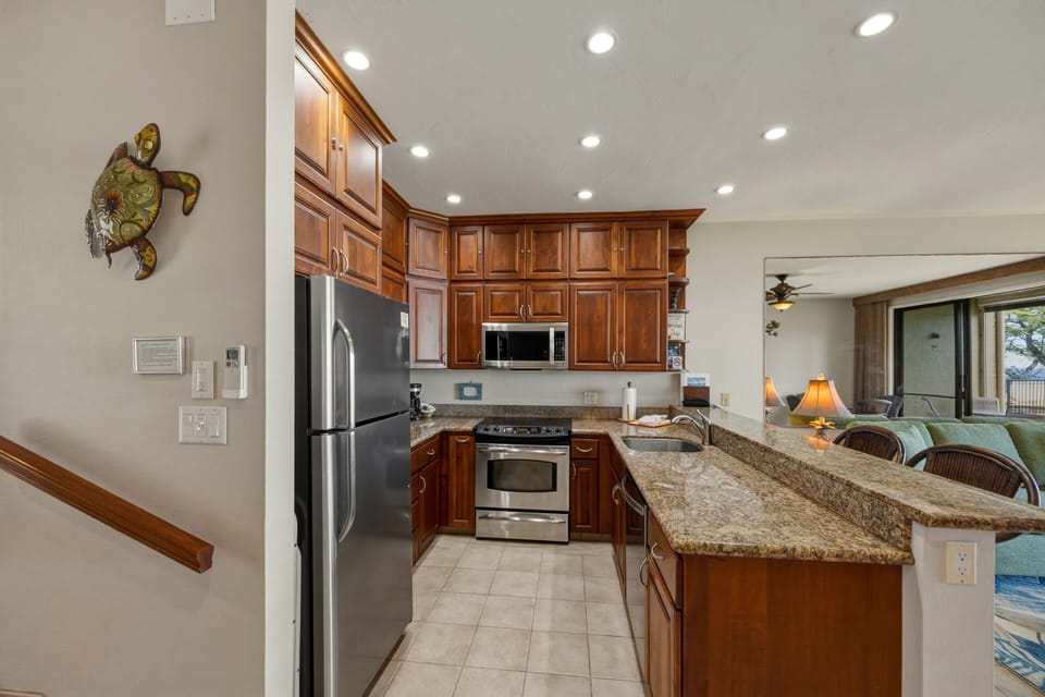 Condo, 1 Bedroom | Private kitchen | Coffee/tea maker, fridge, oven, toaster