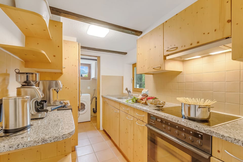 Standard Chalet, Multiple Bedrooms, Mountainside (Casa Eyrie Centovalli) | Private kitchen | Fridge, oven, stovetop, coffee/tea maker