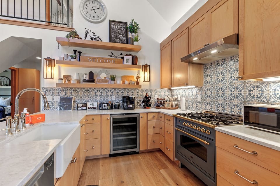 Designed for both function and flair—this kitchen is made to be enjoyed.