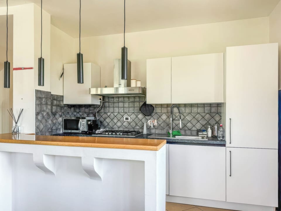 Villa, Garden View | Private kitchen