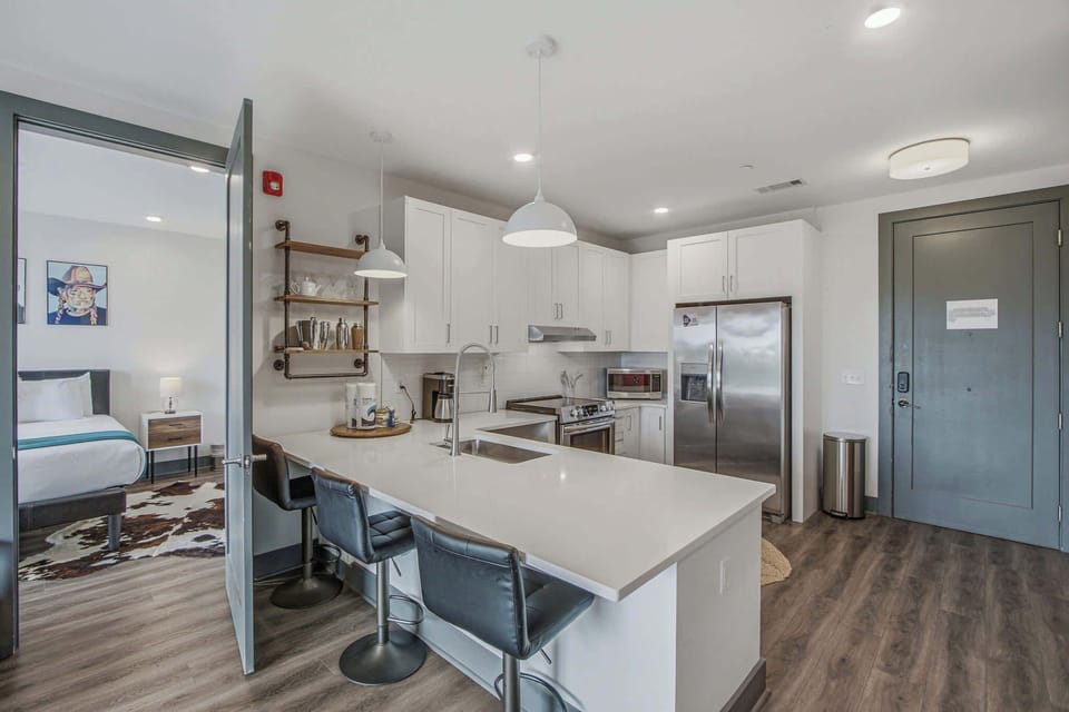 Kitchen, modern elegance meets functionality in this stylish space, perfect for culinary adventures!