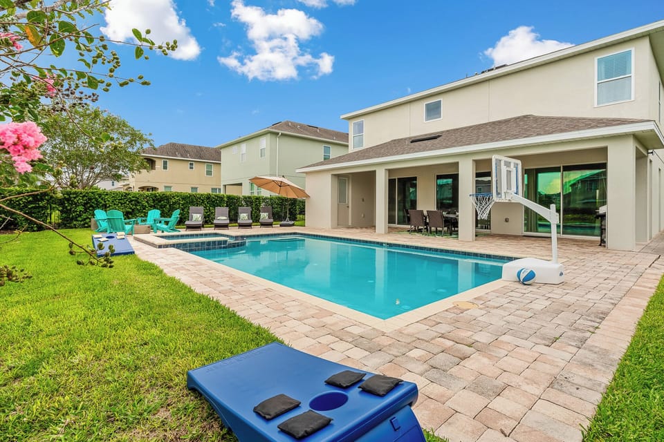 Poolside fun, outdoor games, and sunny days made for family memories.