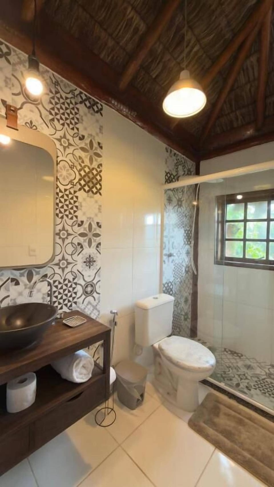 Superior Double Room, Mountain View | Bathroom