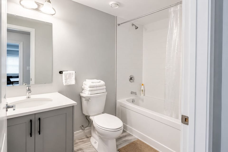 Bathroom 1 with Bathtub