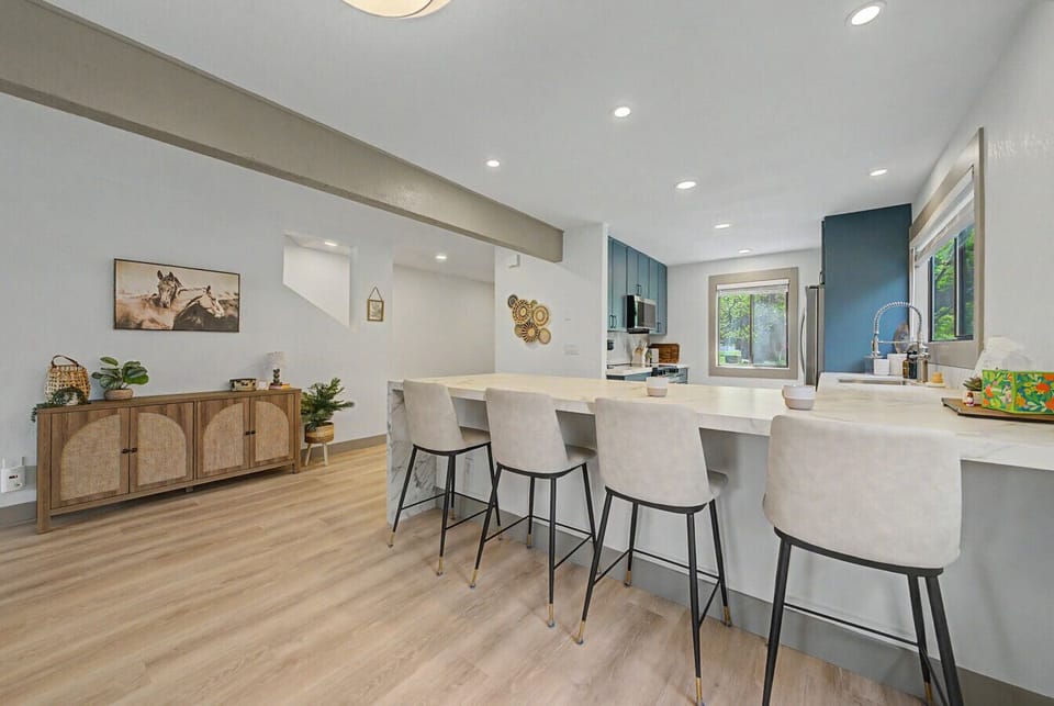 The kitchen is a complete showstopper — brand new, high-end, and beautifully designed.