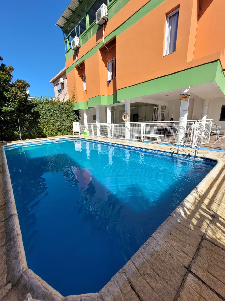 Seasonal outdoor pool