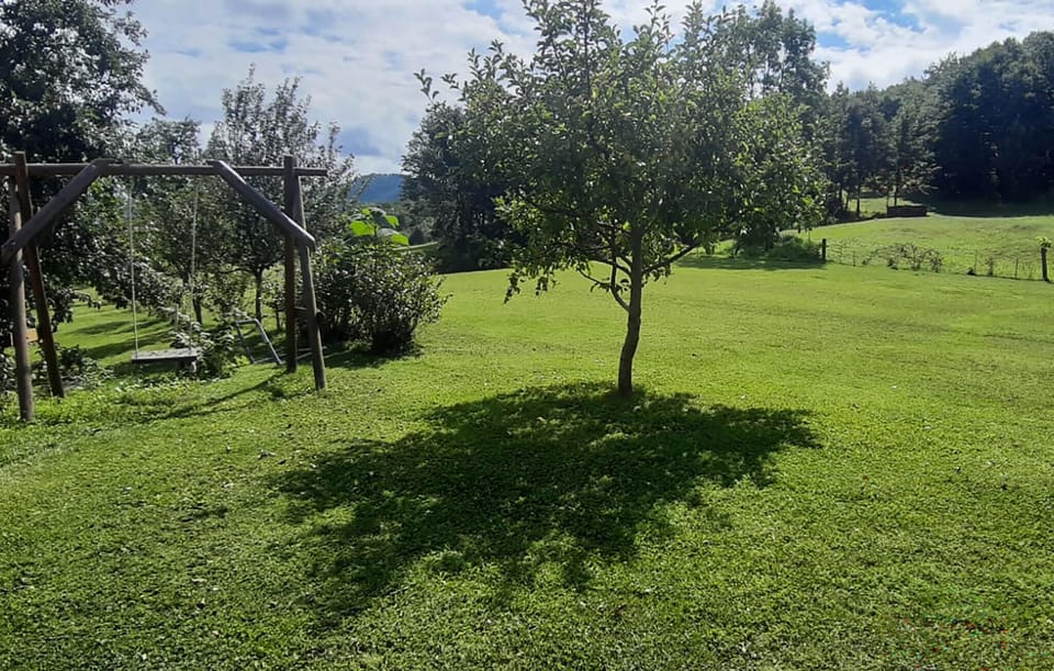outside