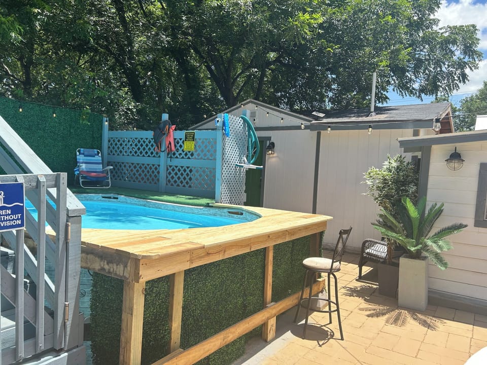 8 Ft Wx17ft long x48 inches deep Private Pool