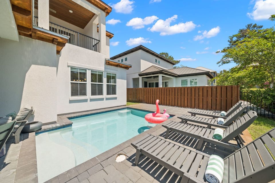 Private, fully fenced, and all yours — the backyard oasis you've been looking for on 30A.