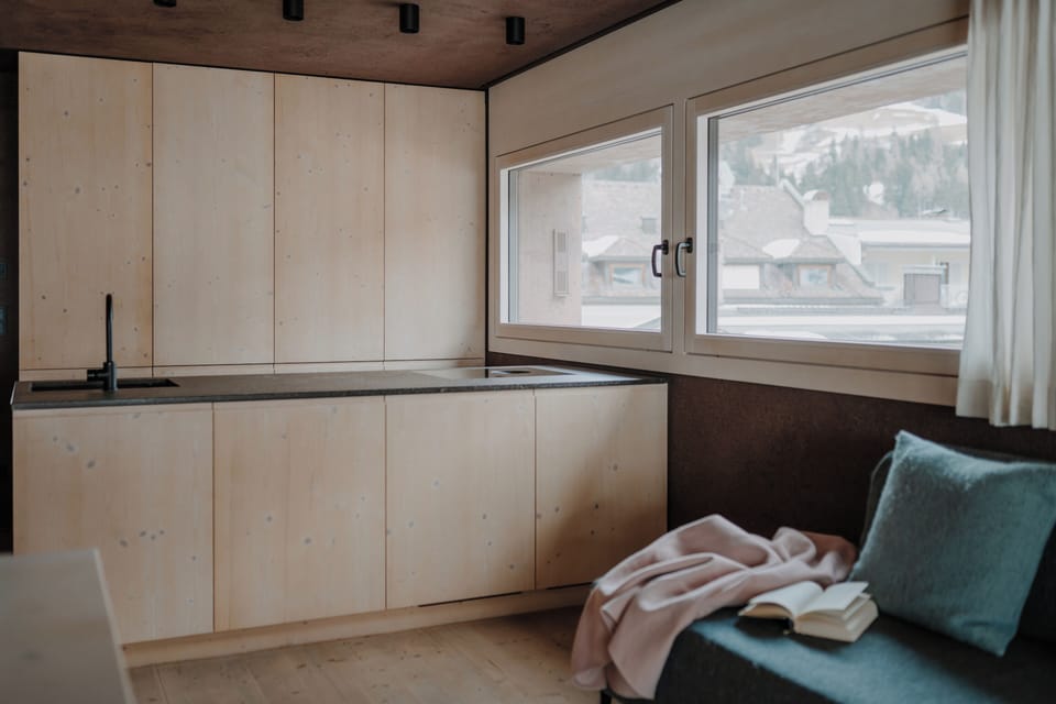 Apartment, Mountain View | Private kitchen | Fridge, stovetop, dishwasher, electric kettle