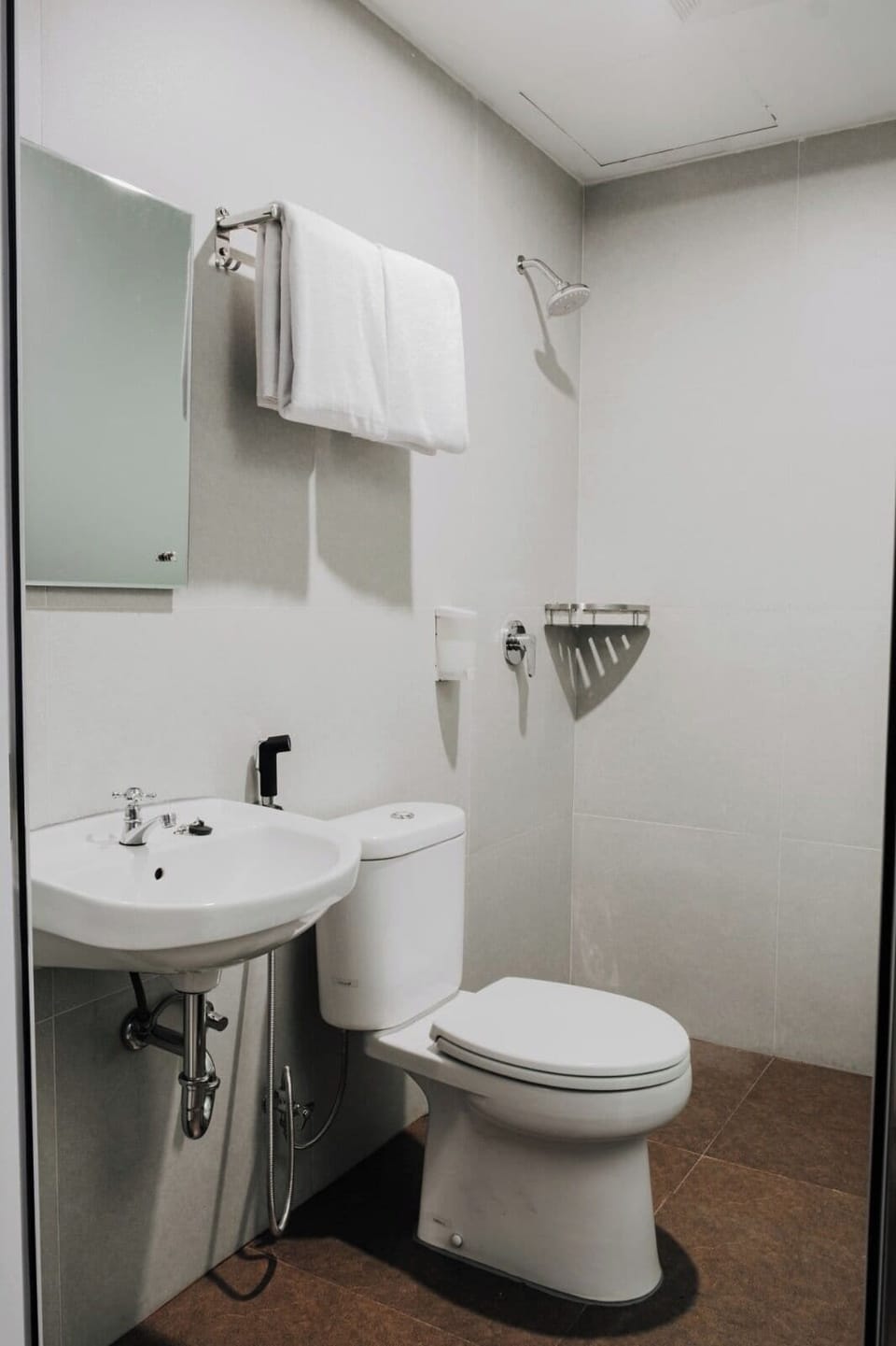 Towels, soap