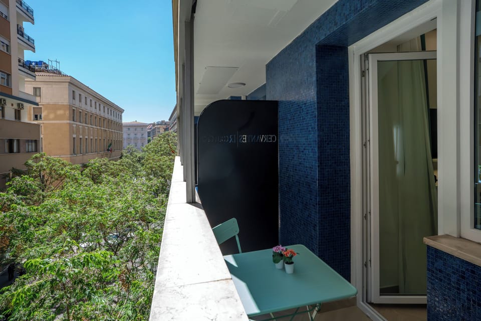 Deluxe Triple Room, 1 Queen Bed, Balcony, City View | Egyptian cotton sheets, premium bedding, down comforters, minibar